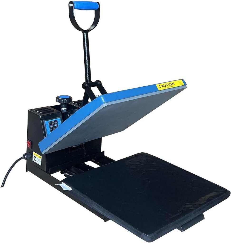 Fancierstudio DG Digital Heat Press Pull Out Lower Platen 5.5 Slide Out T-Shirt Sublimation Heat Press DG15x15 BBP