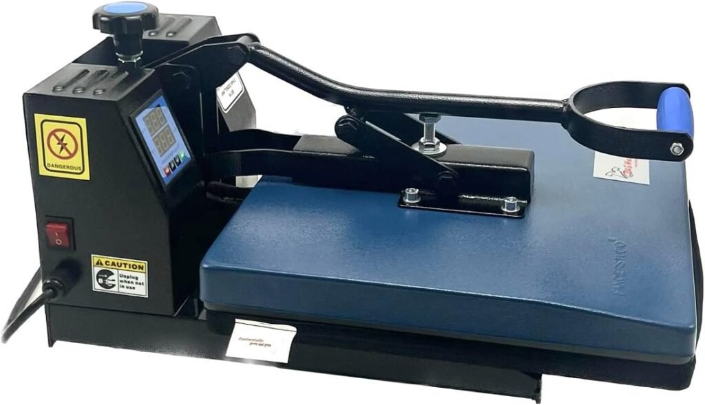 Fancierstudio DG Digital Heat Press Pull Out Lower Platen 5.5 Slide Out T-Shirt Sublimation Heat Press DG15x15 BBP