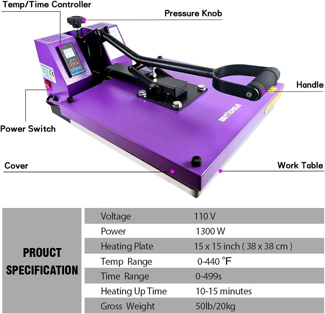 DIY Digital Heat Press Machine Review