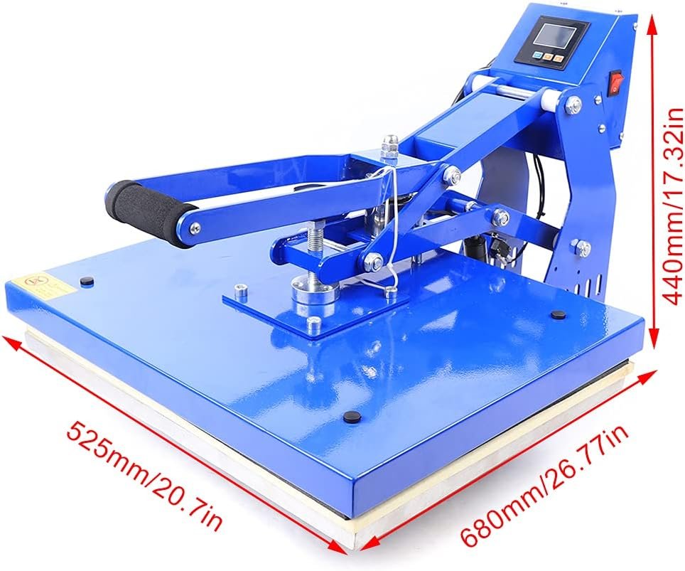 16x20 Auto Open T-Shirt Heat Press Machine Commercial Clamshell Heating Transfer for T-Shirts, Pillowcases, Fabrics, Puzzle Toys (Direct Press Version)